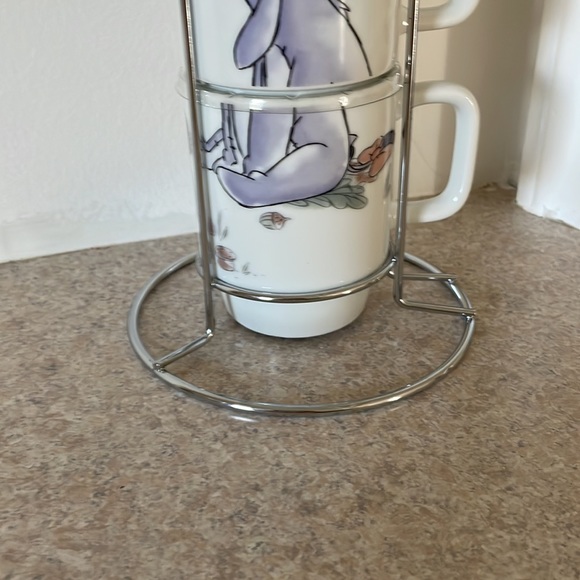 Disney SET of FOUR Winnie the Pooh and friends mugs new - Picture 8 of 8